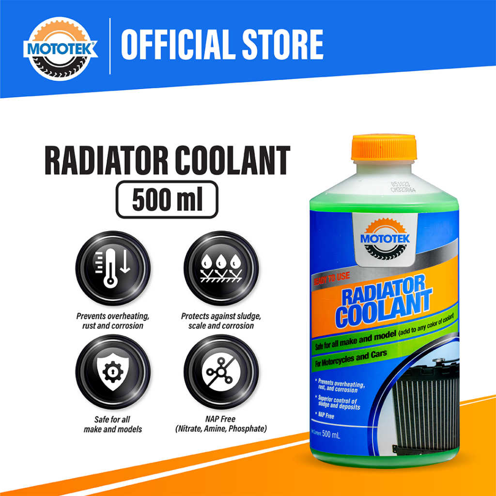 MOTOTEK Radiator Coolant 500ml