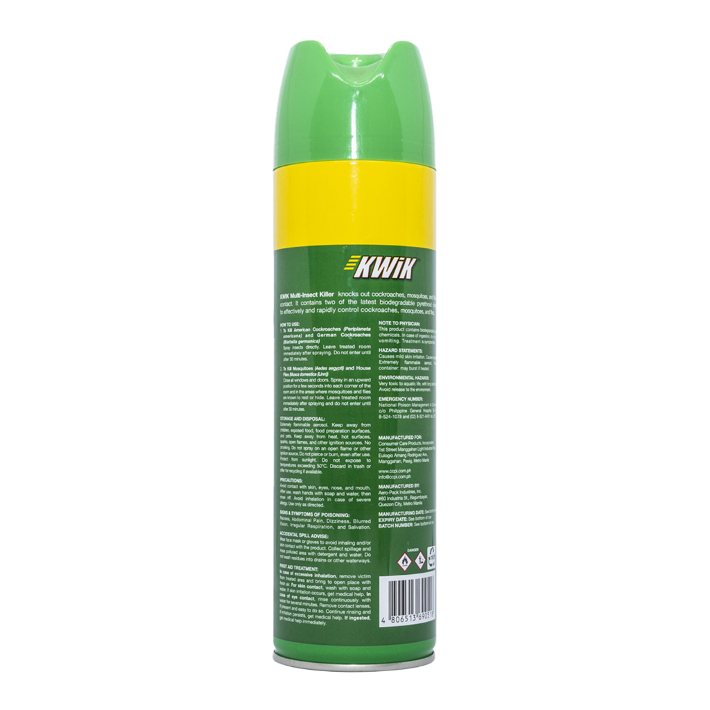 KWiK Multi-Insect Killer (Oil-Based) 500mL