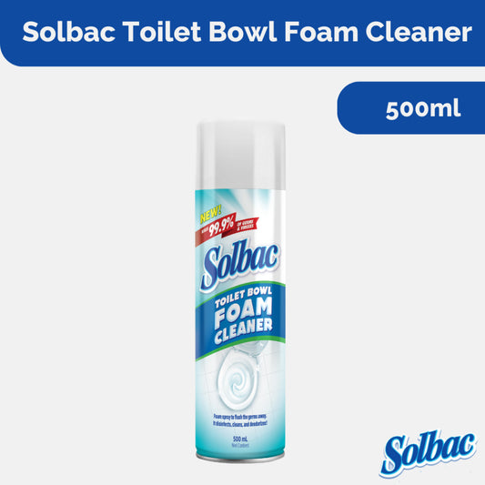 Solbac Toilet Bowl Foam Cleaner 500ml