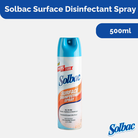 Solbac Surface Disinfectant 500ml