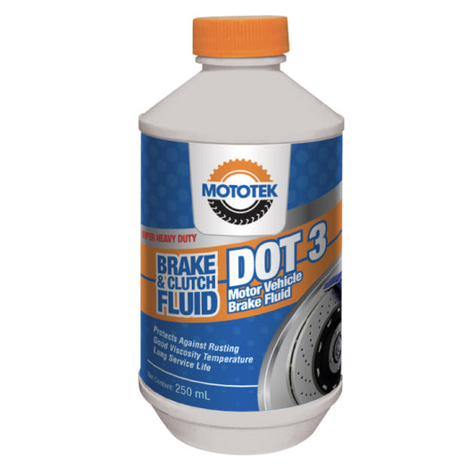 MOTOTEK Brake & Clutch Fluid DOT3 250ml