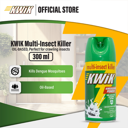 KWiK Multi-Insect Killer (Oil-Based) 300mL