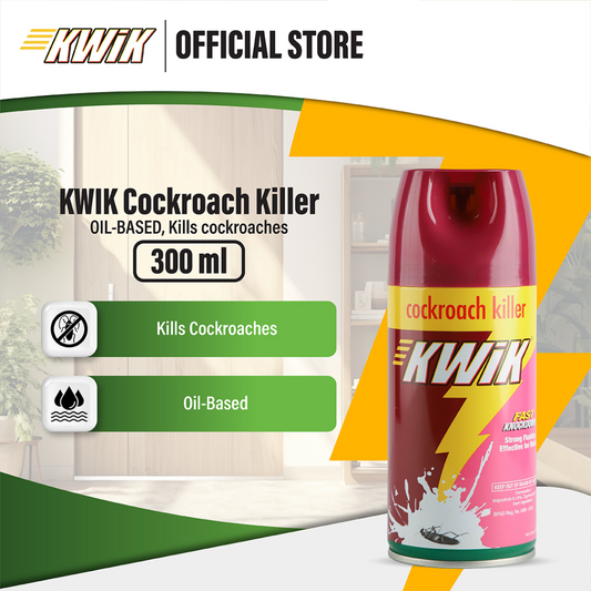 KWiK Cockroach Killer (Oil-Based) 300ml