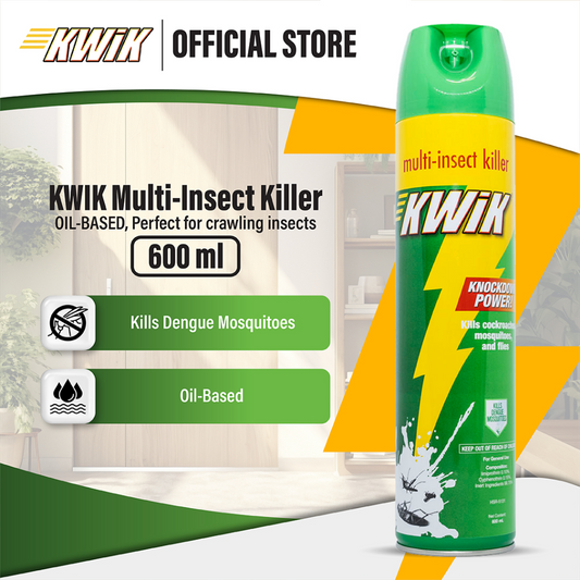 KWiK Multi-Insect Killer (Oil-Based) 600mL