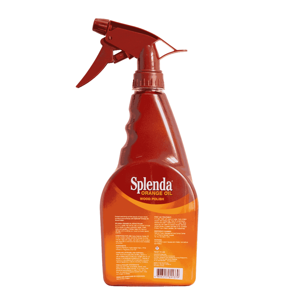 Splenda Orange Oil Wood Polish 490 ml